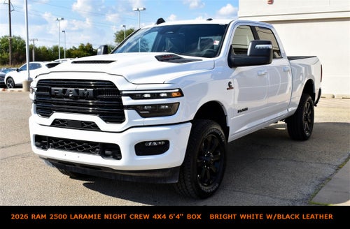 2026 RAM 2500 Laramie Night Crew Cab 4x4 6'4" Box