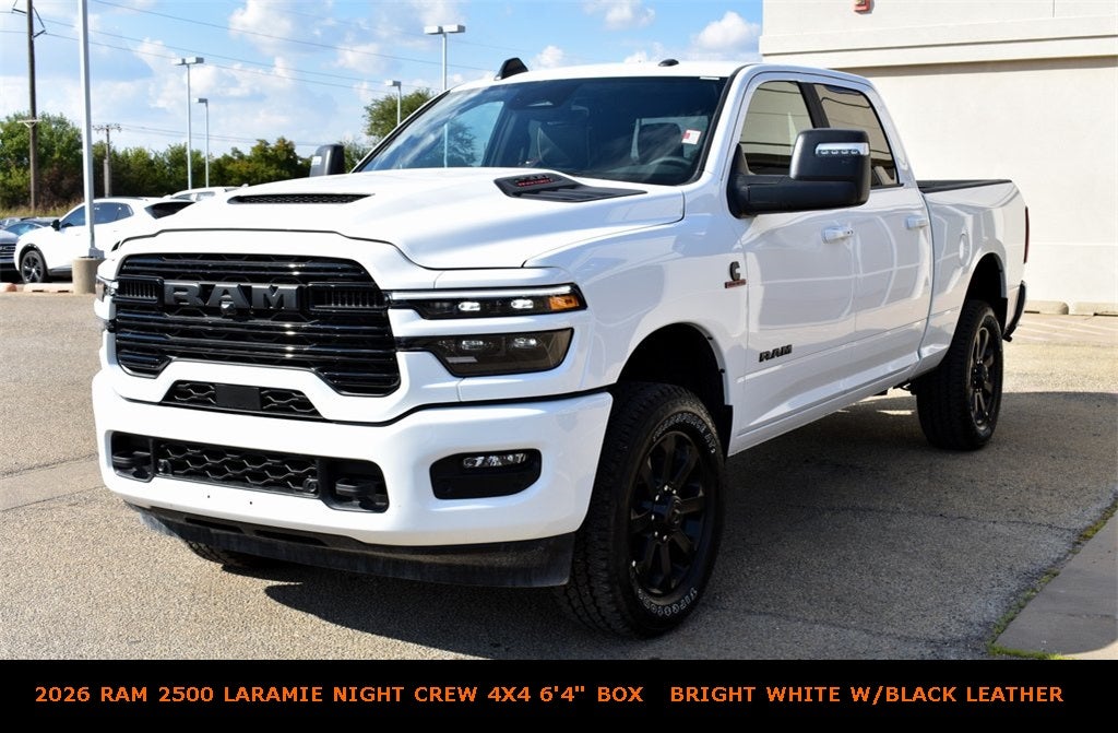 2026 RAM 2500 Laramie Night Crew Cab 4x4 6'4" Box