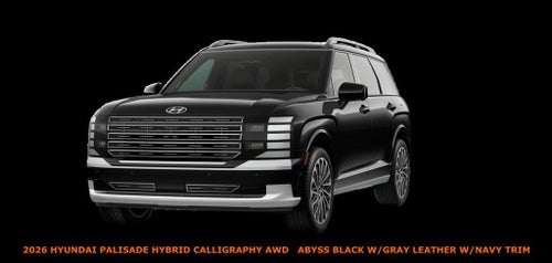 2026 Hyundai Palisade Hybrid Calligraphy AWD