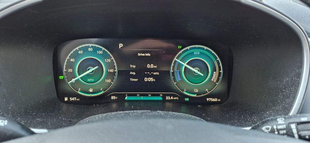2021 Hyundai Santa Fe Hybrid Blue