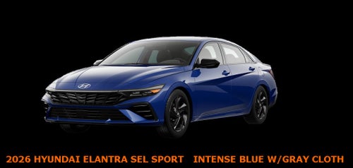 2026 Hyundai Elantra SEL Sport