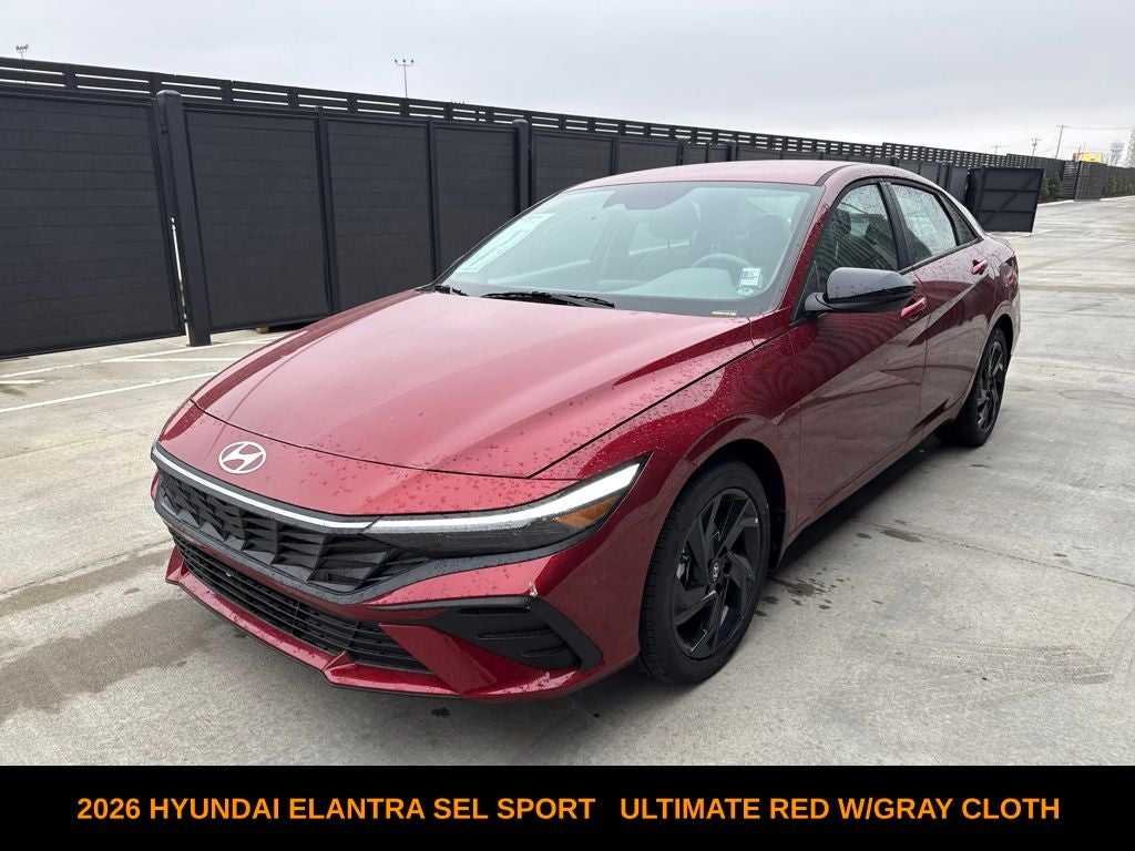 2026 Hyundai Elantra SEL Sport