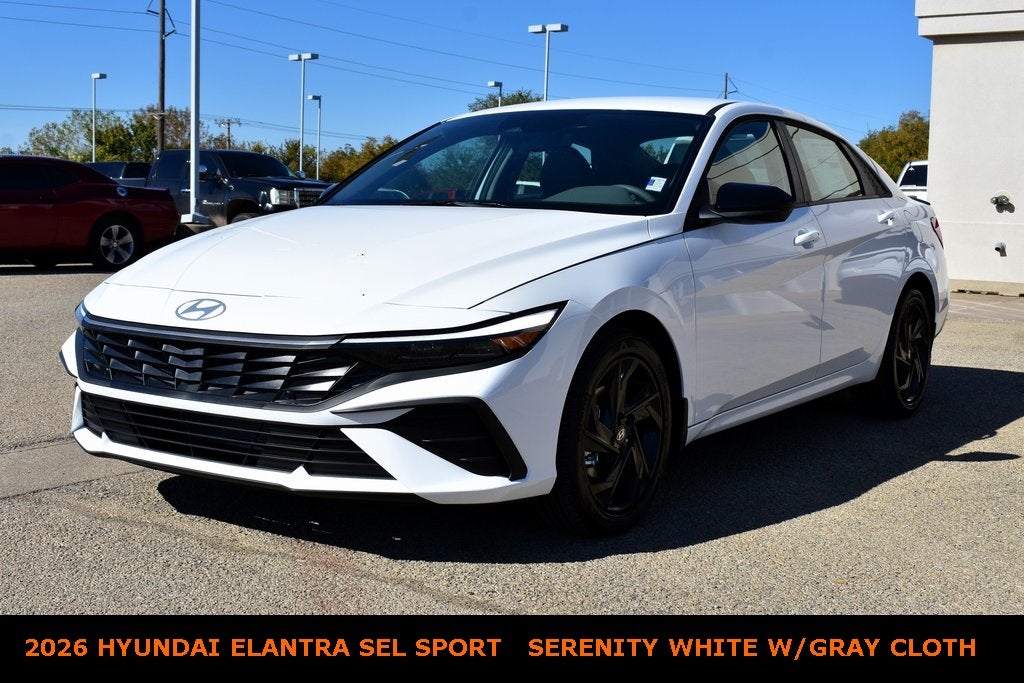 2026 Hyundai Elantra SEL Sport