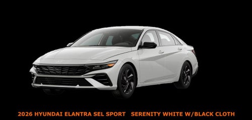 2026 Hyundai Elantra SEL Sport