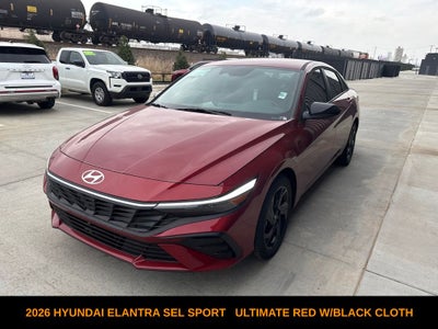 2026 Hyundai Elantra SEL Sport