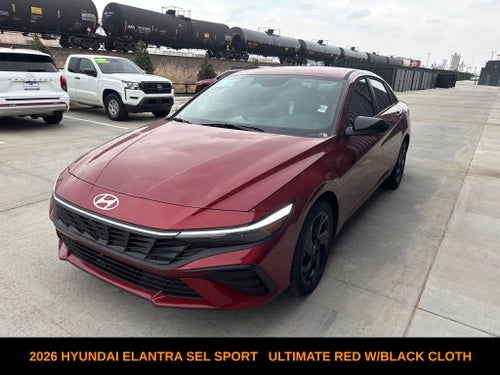 2026 Hyundai Elantra SEL Sport