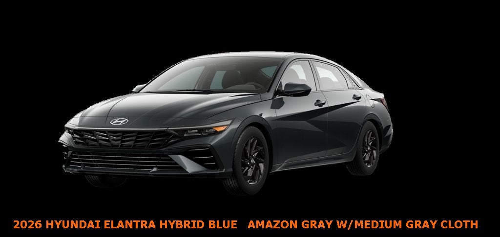 2026 Hyundai Elantra Hybrid Blue