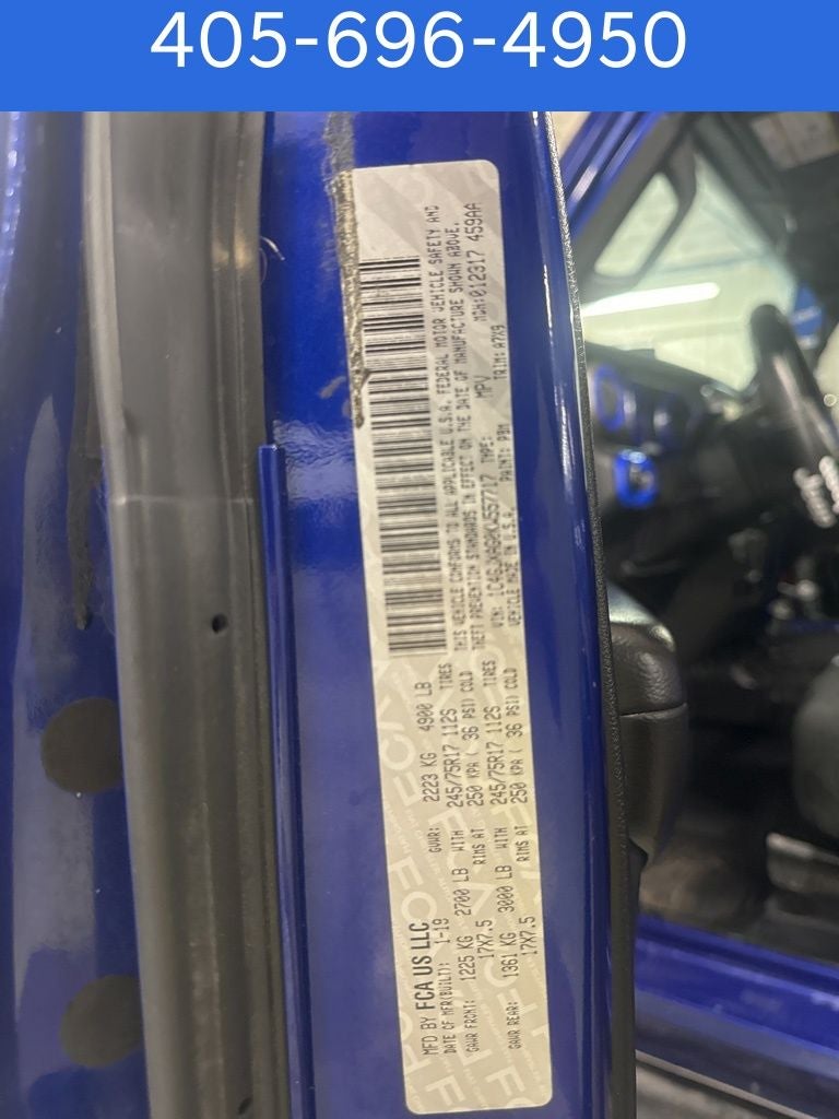 2019 Jeep Wrangler Sport