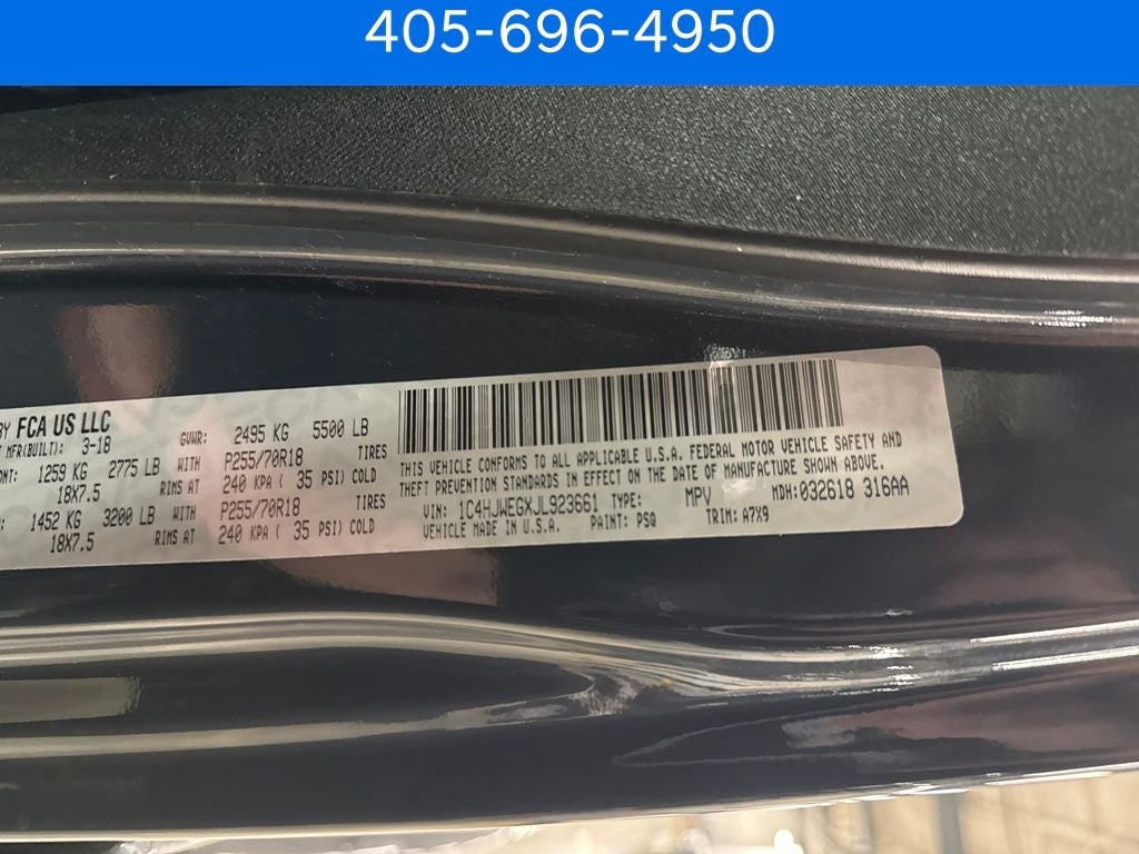 2018 Jeep Wrangler JK Unlimited Sahara