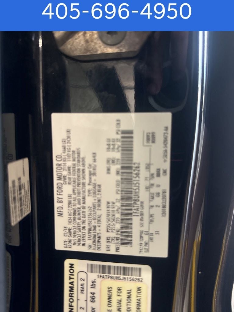 2018 Ford Mustang EcoBoost Premium