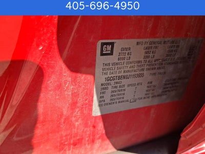 2018 Chevrolet Colorado Work Truck