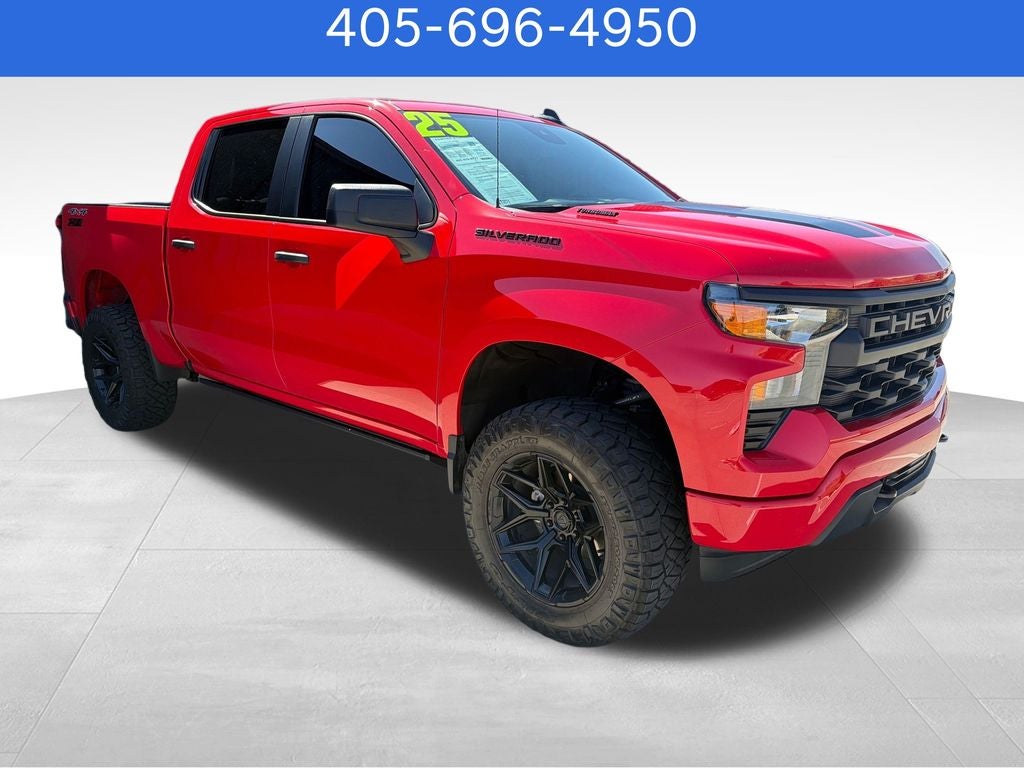 2025 Chevrolet Silverado 1500 Custom LIFT KIT, WHEELS AND TIRES!!!