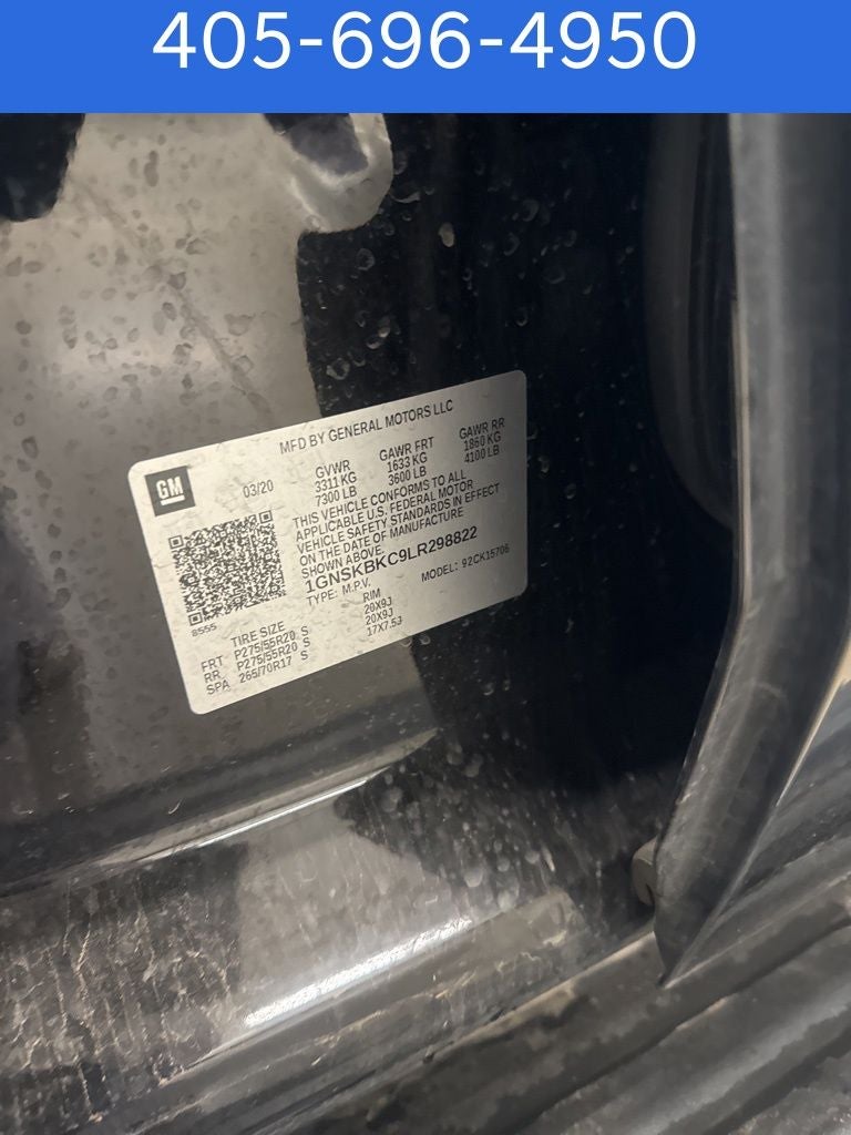 2020 Chevrolet Tahoe LT