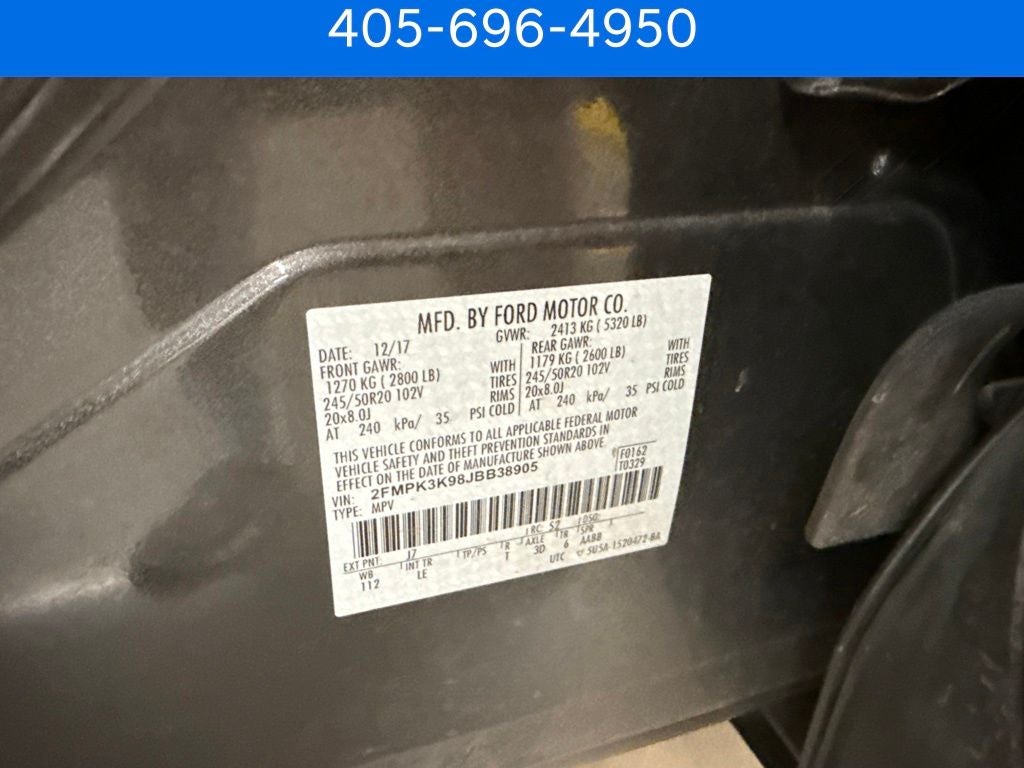 2018 Ford Edge Titanium