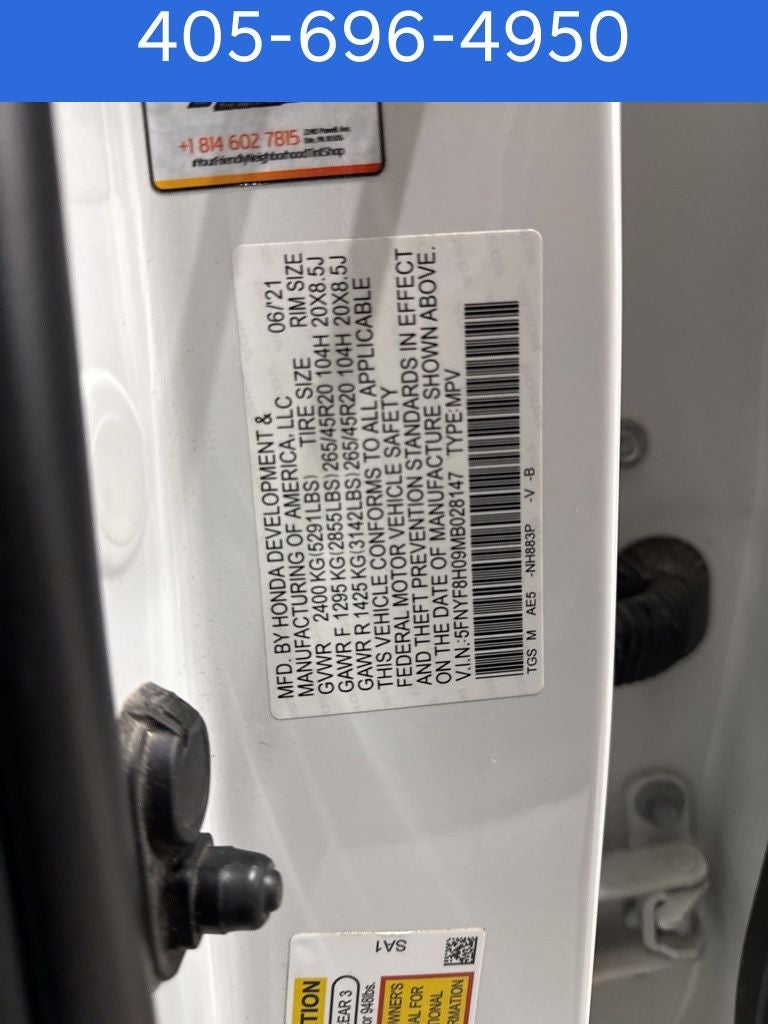 2021 Honda Passport Elite