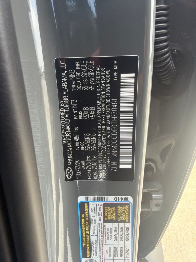 2026 Hyundai Tucson SEL Premium AWD
