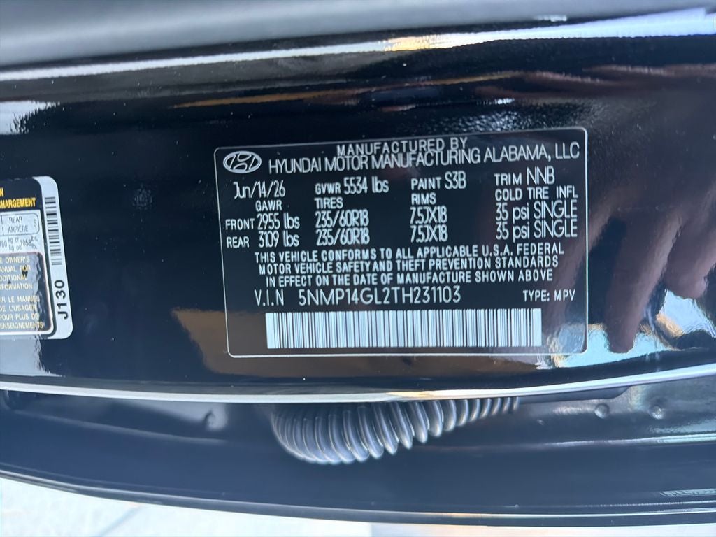 2026 Hyundai Santa Fe SE FWD