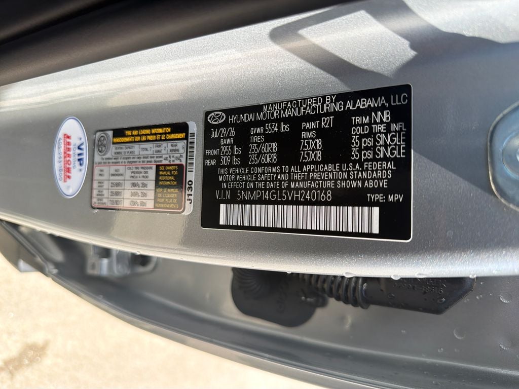 2027 Hyundai Santa Fe SE FWD