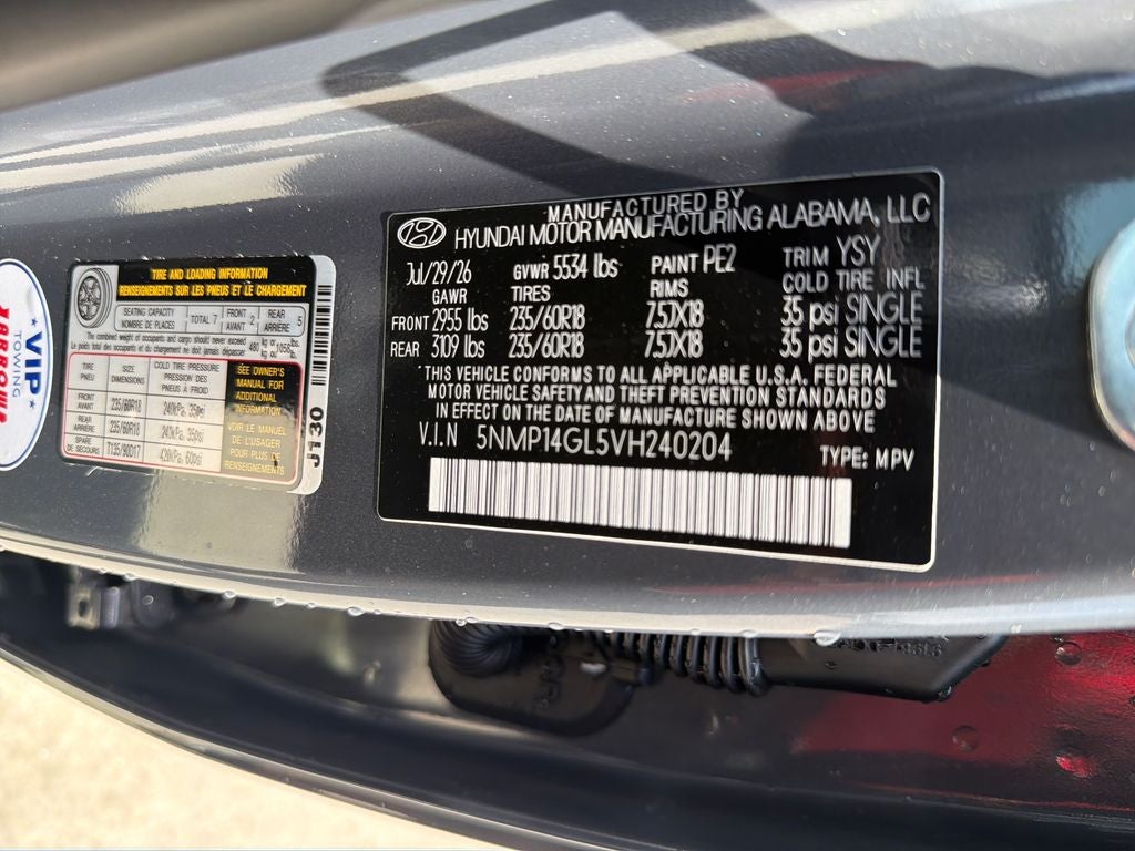 2027 Hyundai Santa Fe SE FWD