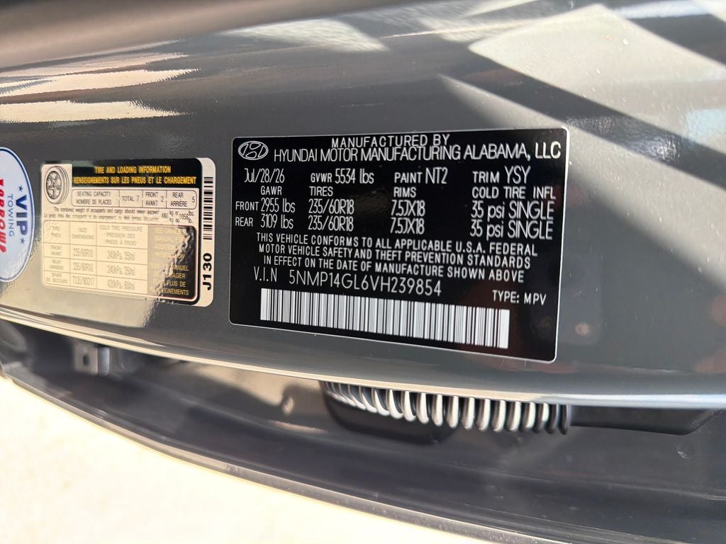 2027 Hyundai Santa Fe SE FWD
