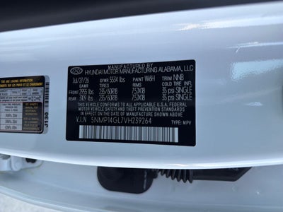 2027 Hyundai Santa Fe SE FWD
