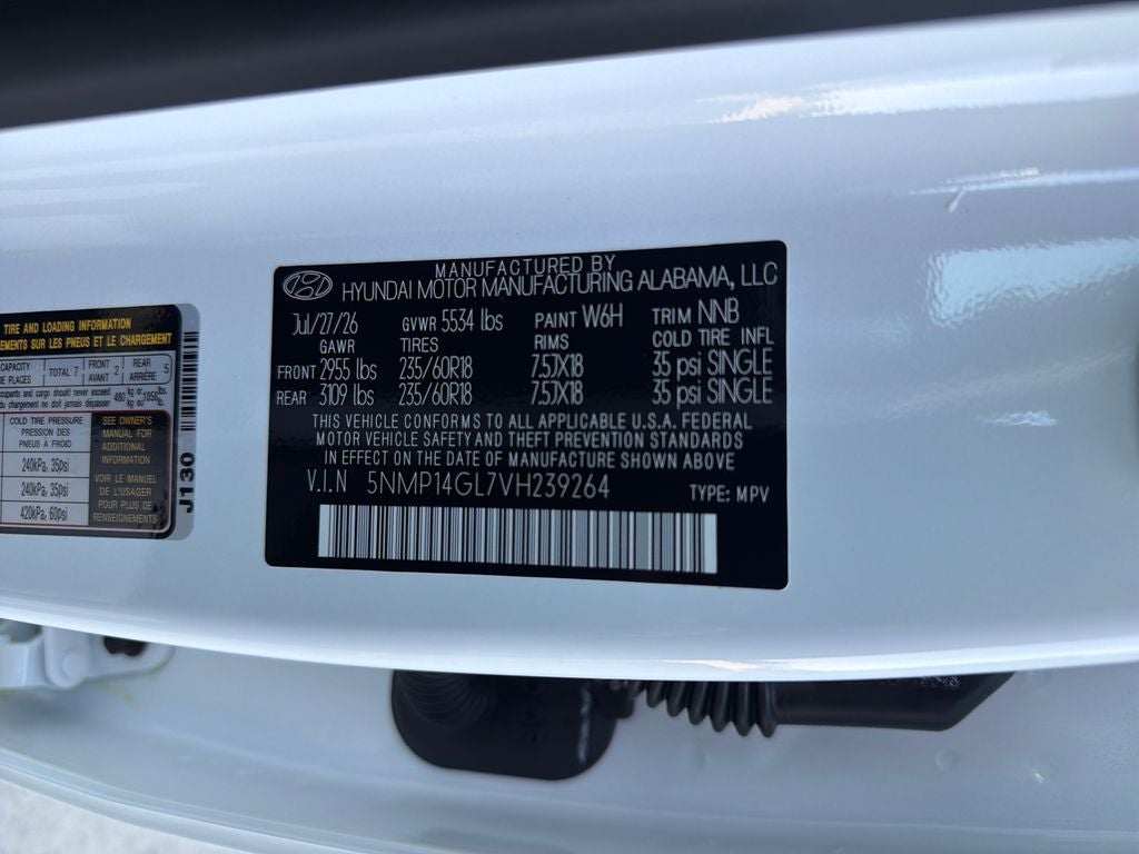 2027 Hyundai Santa Fe SE FWD
