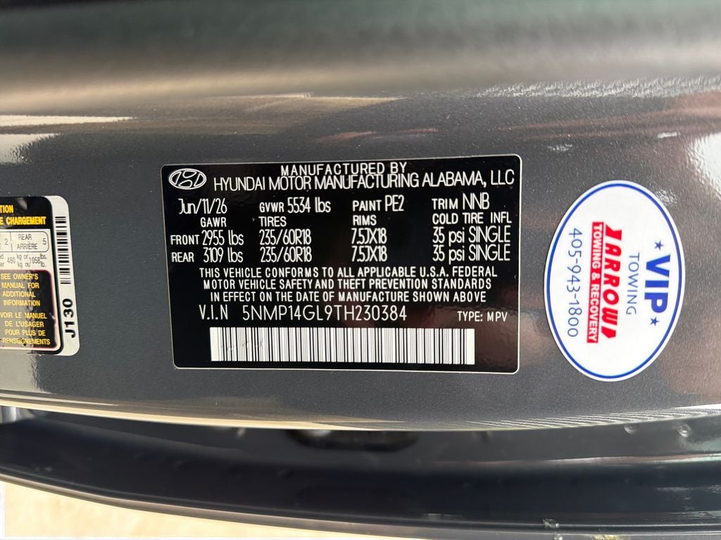 2026 Hyundai Santa Fe SE FWD