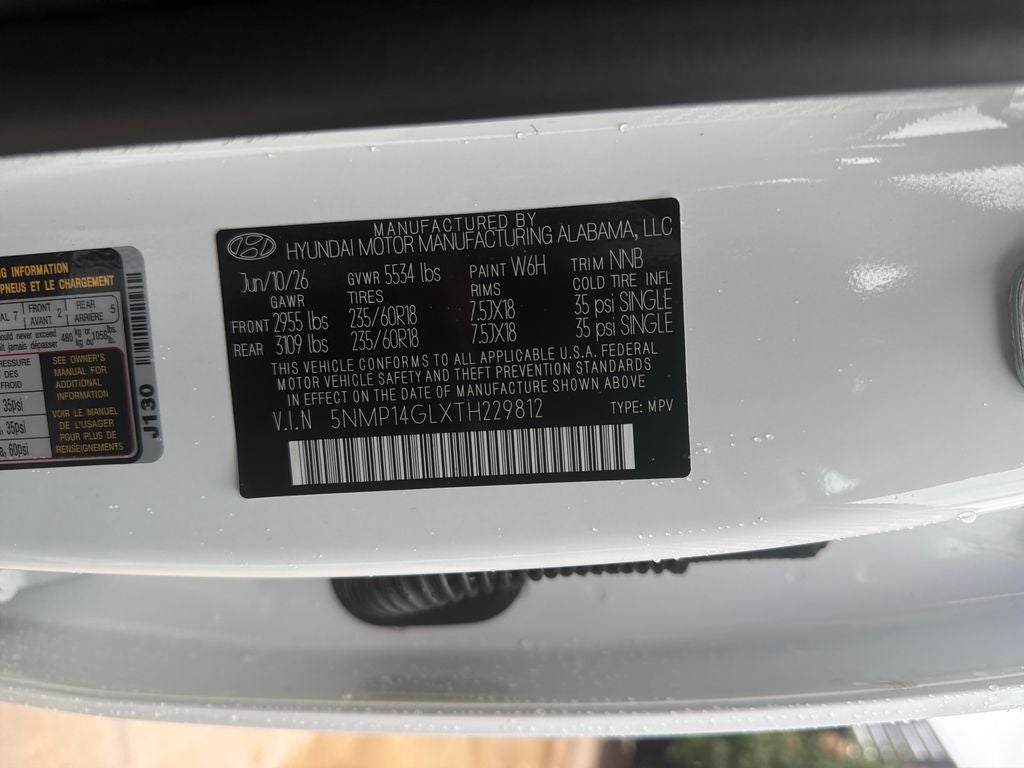 2026 Hyundai Santa Fe SE FWD