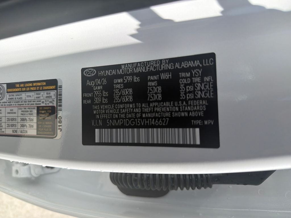 2027 Hyundai Santa Fe Hybrid SE