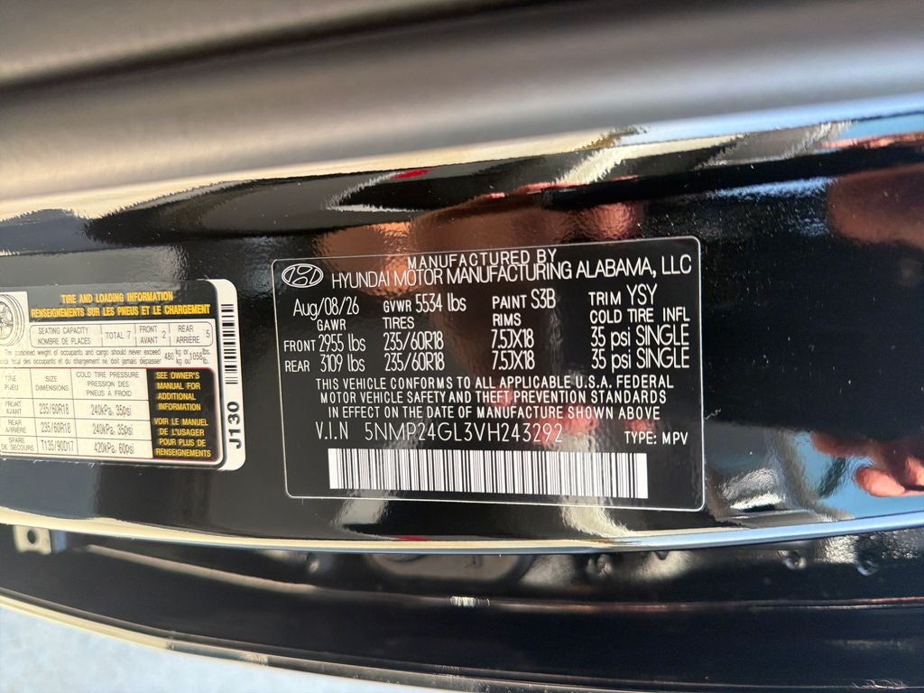 2027 Hyundai Santa Fe SEL FWD