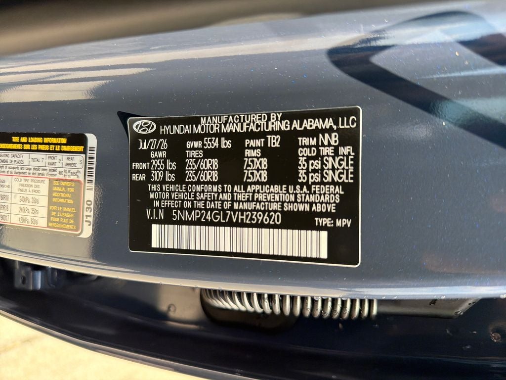 2027 Hyundai Santa Fe SEL FWD