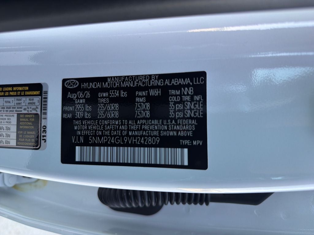 2027 Hyundai Santa Fe SEL FWD