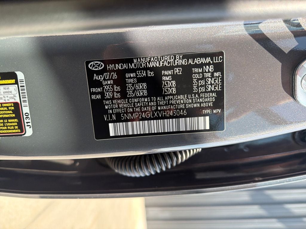 2027 Hyundai Santa Fe SEL FWD