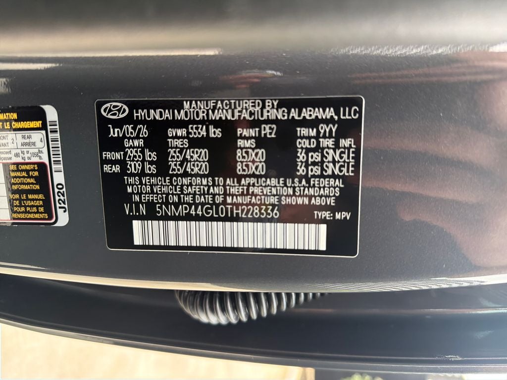 2026 Hyundai Santa Fe Limited FWD