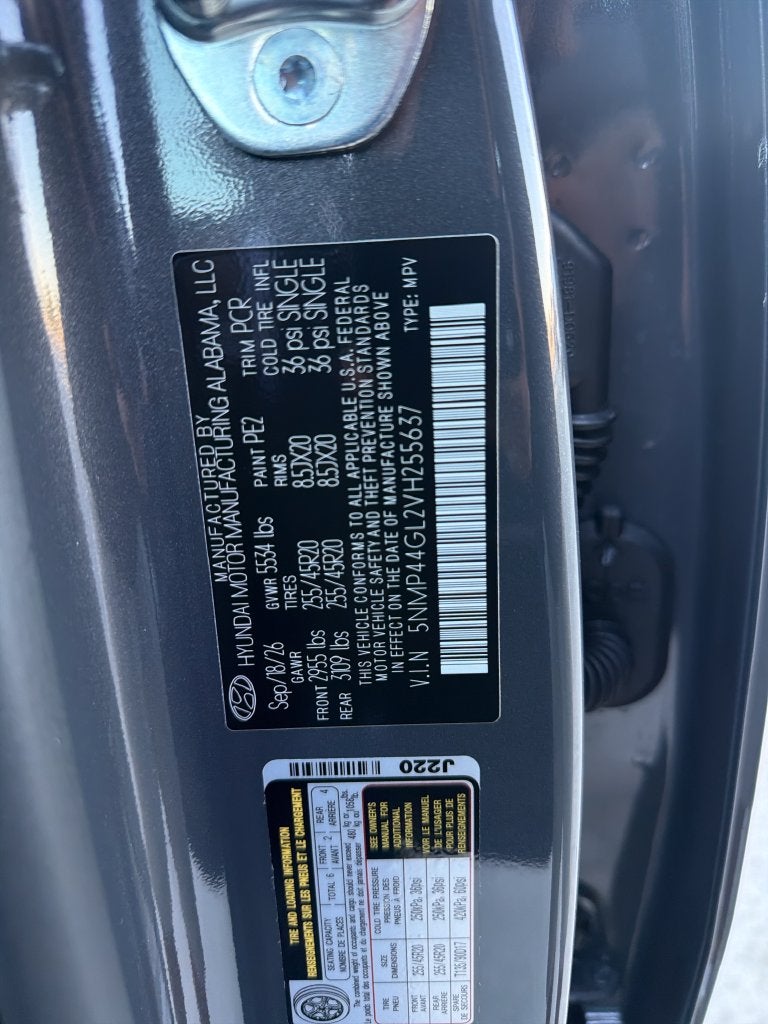 2027 Hyundai Santa Fe Limited FWD