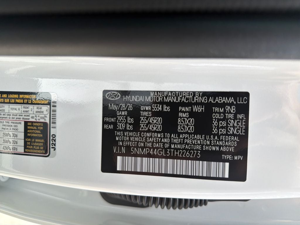 2026 Hyundai Santa Fe Limited FWD