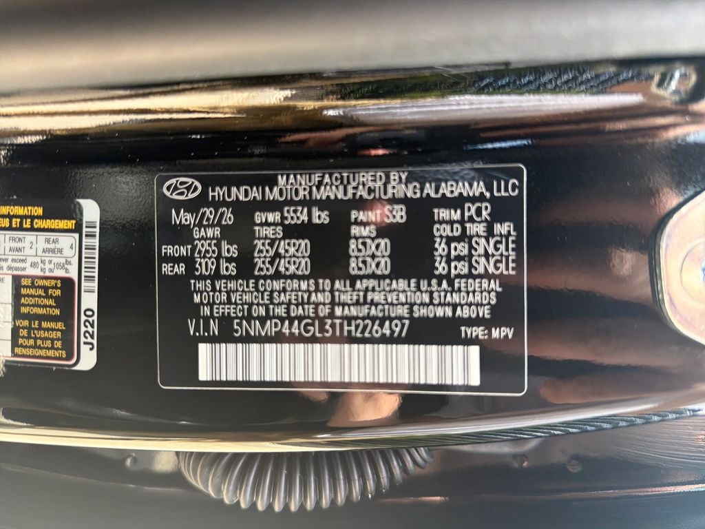2026 Hyundai Santa Fe Limited FWD
