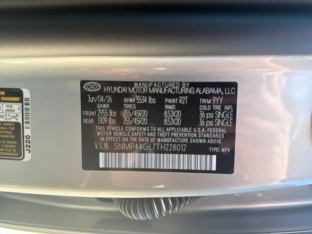 2026 Hyundai Santa Fe Limited FWD