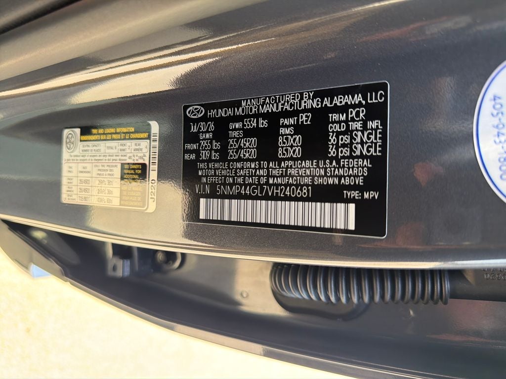 2027 Hyundai Santa Fe Limited FWD