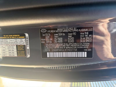2026 Hyundai Santa Fe Limited FWD
