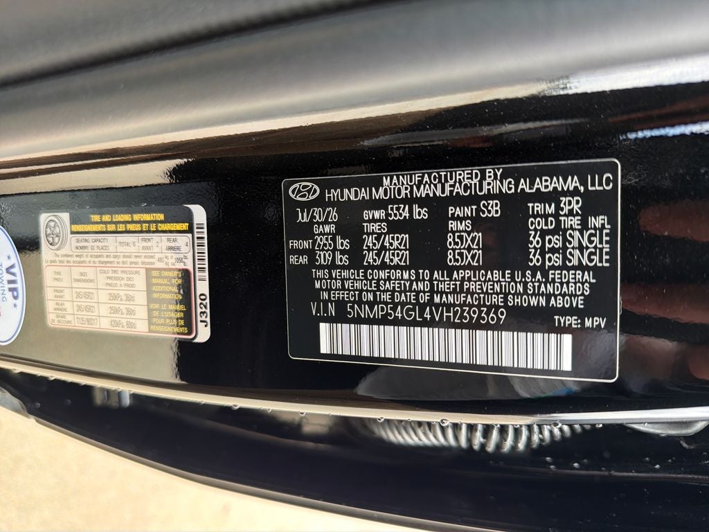 2027 Hyundai Santa Fe Calligraphy FWD