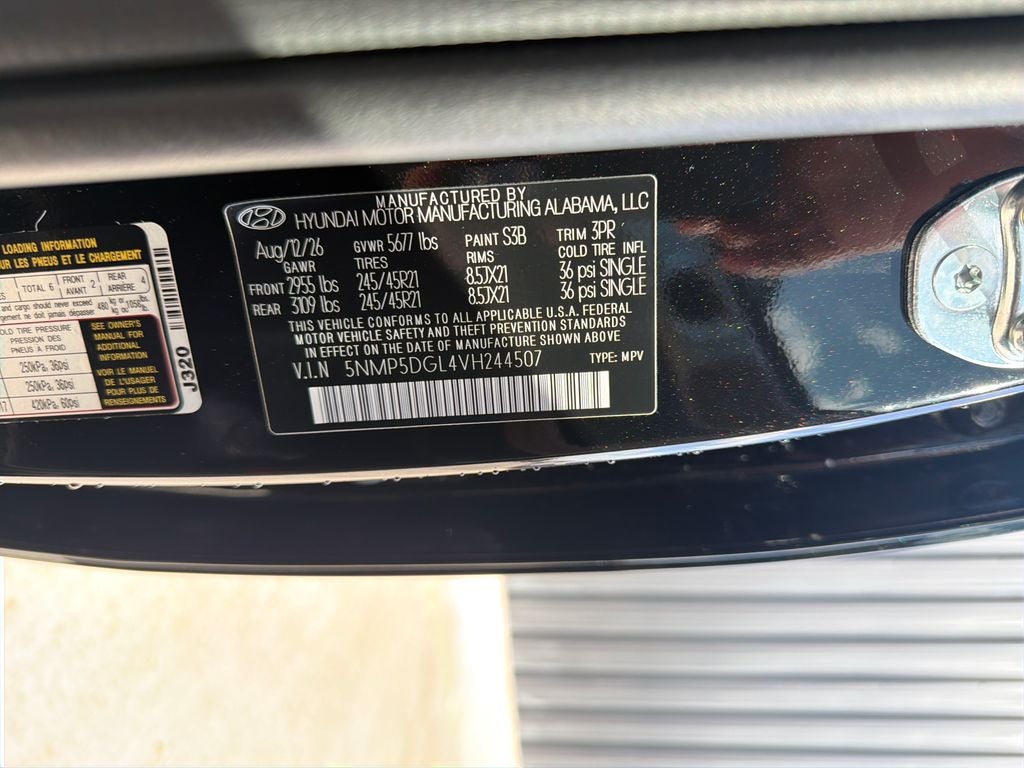 2027 Hyundai Santa Fe Calligraphy AWD
