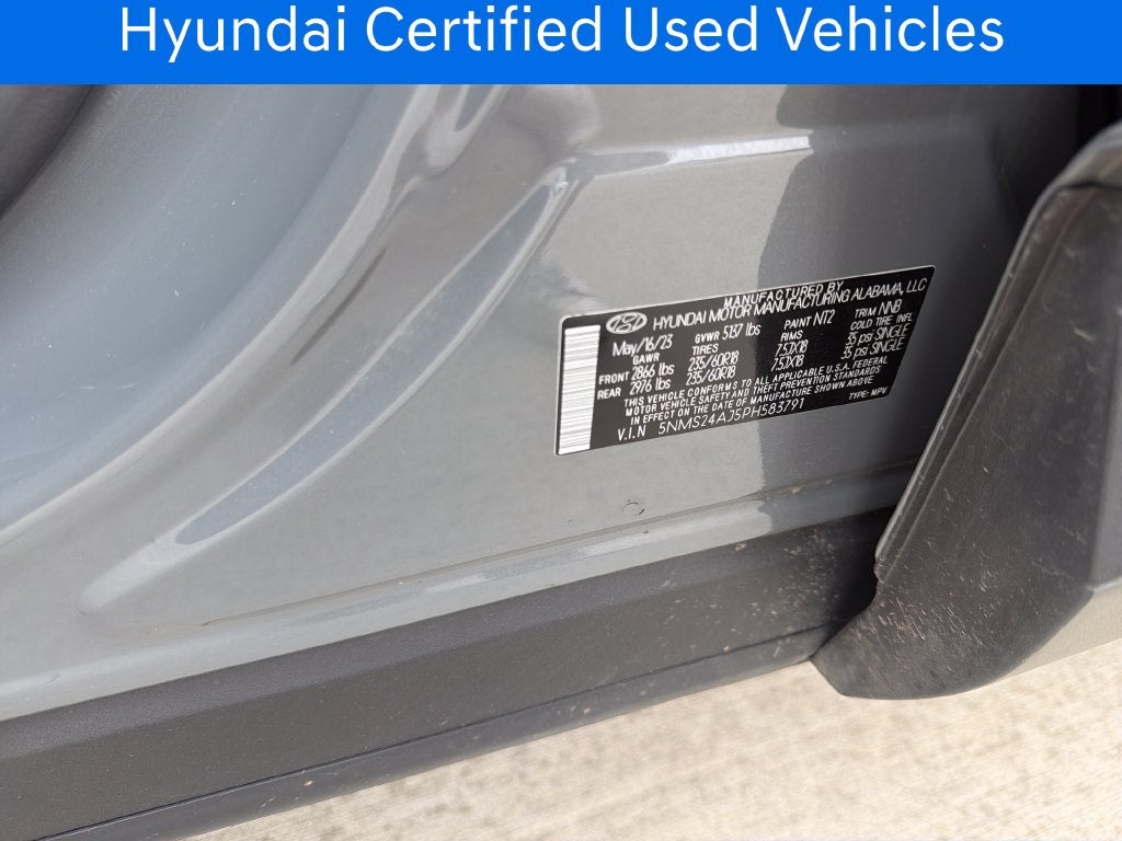 2023 Hyundai Santa Fe SEL CERTIFIED