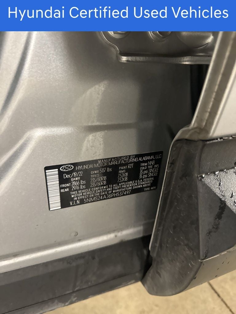 2023 Hyundai Santa Fe SEL CERTIFIED