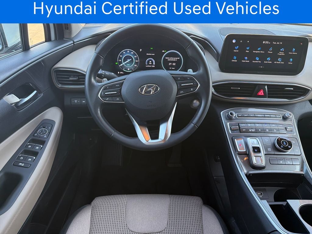 2023 Hyundai Santa Fe Hybrid Blue CERTIFIED