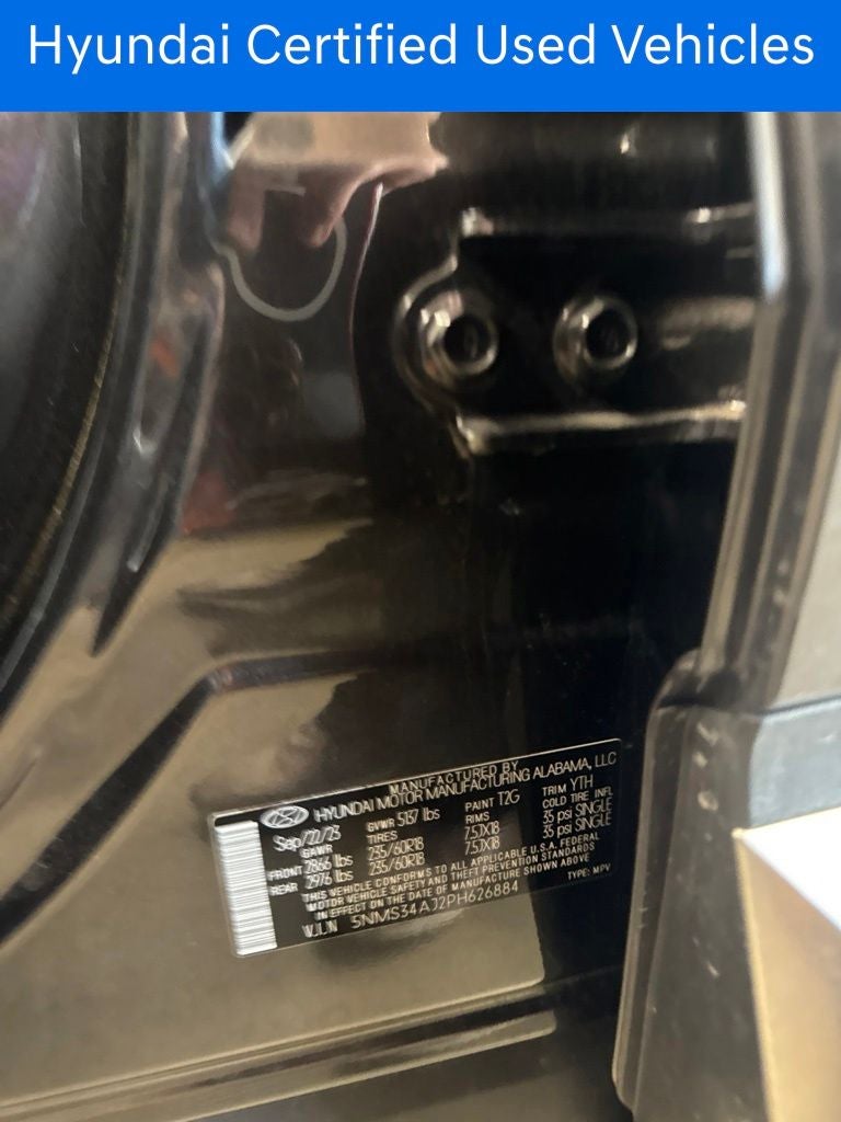 2023 Hyundai Santa Fe SEL CERTIFIED