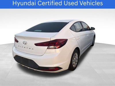 2020 Hyundai Elantra SE CERTIFIED