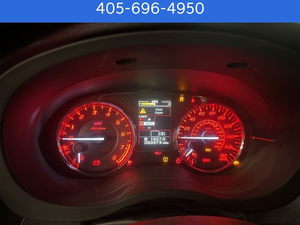 2016 Subaru WRX STi