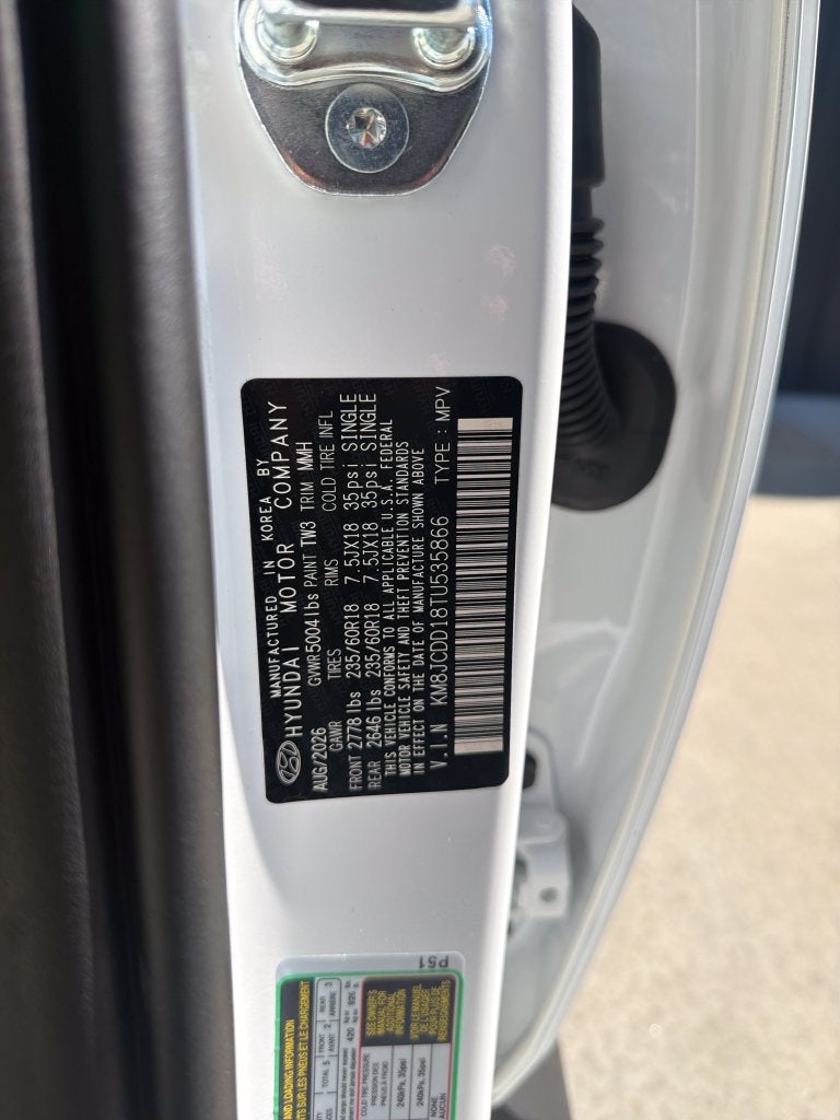 2026 Hyundai Tucson Hybrid SEL Convenience