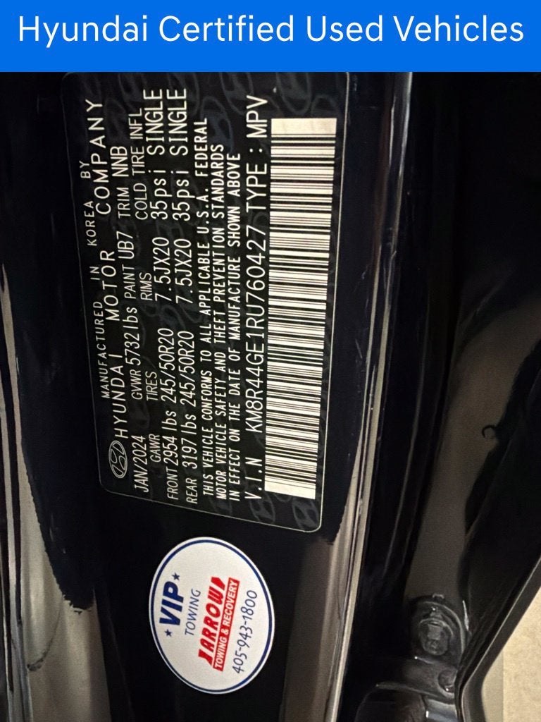 2024 Hyundai Palisade SEL 7 Passenger